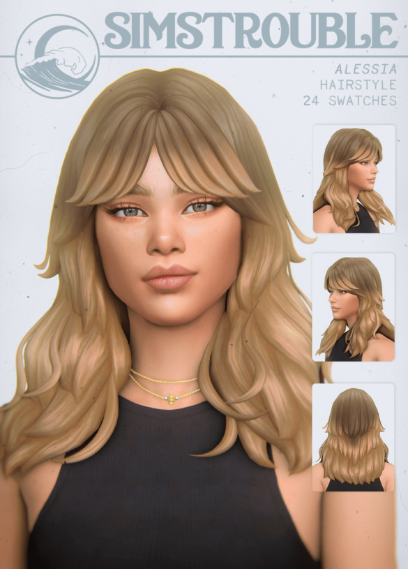 Alessia By Simstrouble Base Game Compatible Sims Love