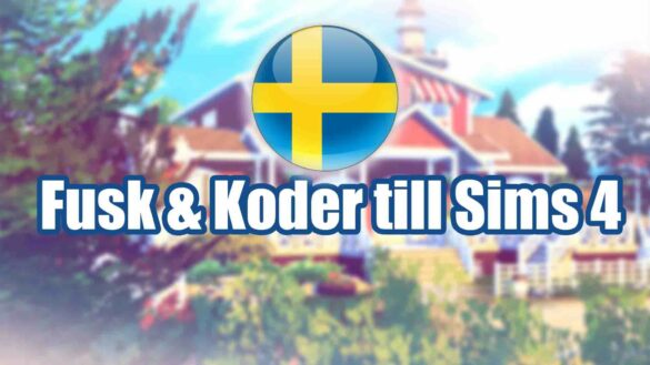 Fusk and Koder till Sims 4 cheats