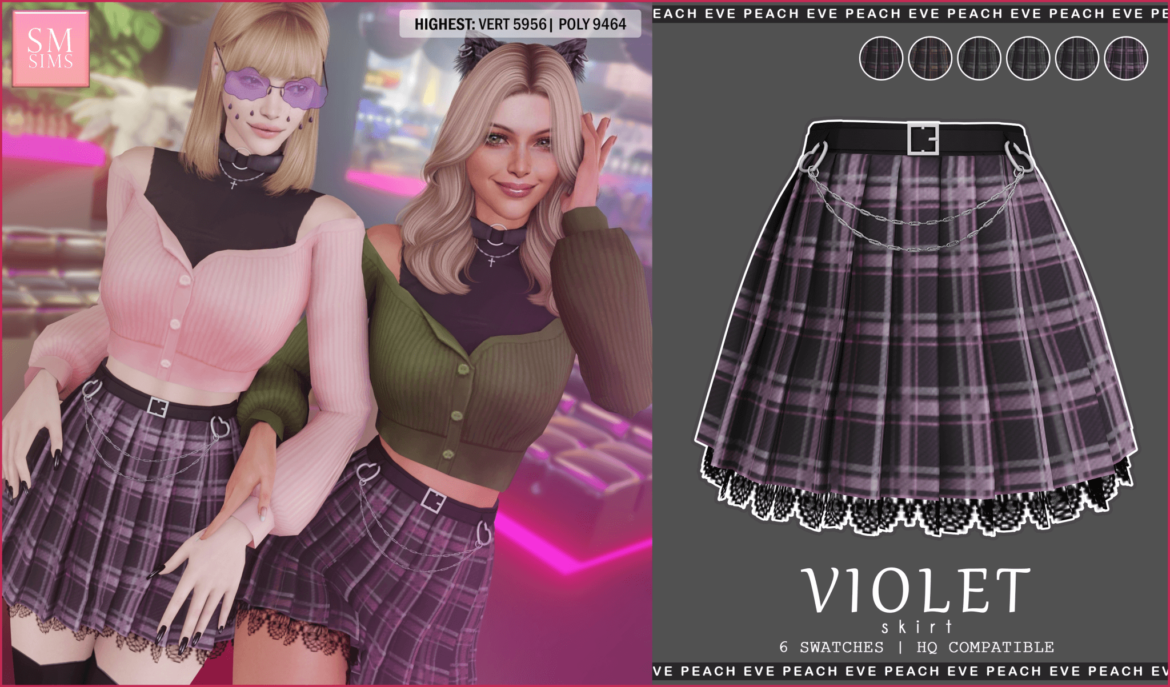 Violet Skirt