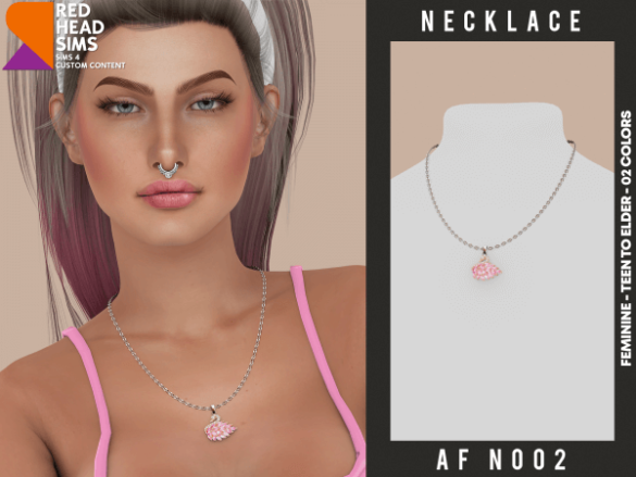 AF NECKLACE N002 - The Sims 4