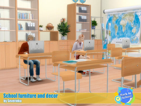 school furniture and decor a set