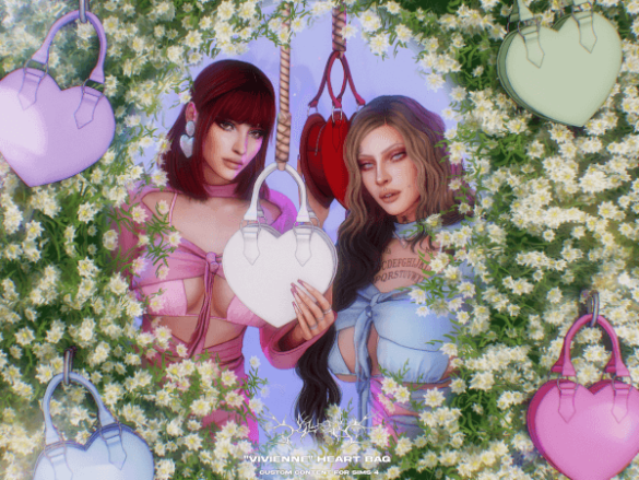 Vivienne Heart Bag