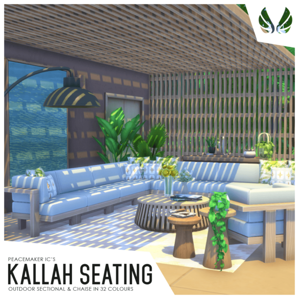 Kallah Seating Outdoor Sectional and Chaise
