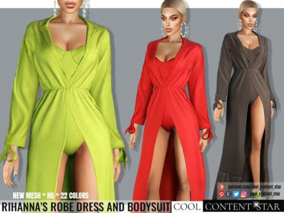 rihanna robe dress and bodysuit from mtv awards