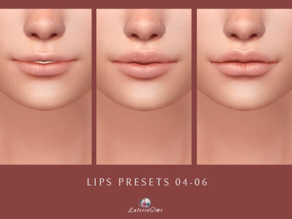 Lips Presets 04-06