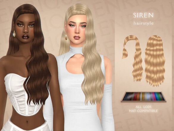 Siren Hairstyle - Patreon