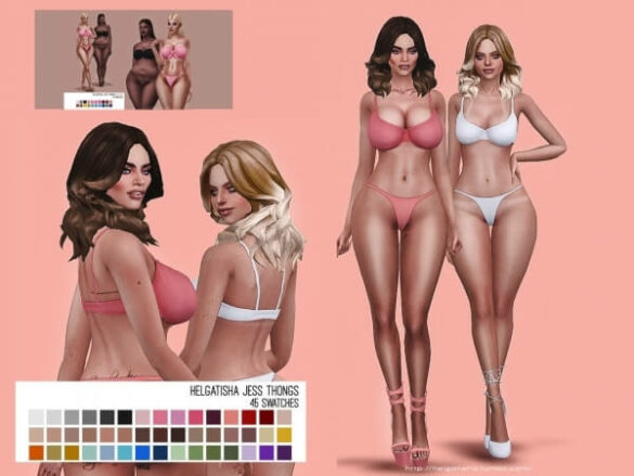 [helgatisha] Jess thongs