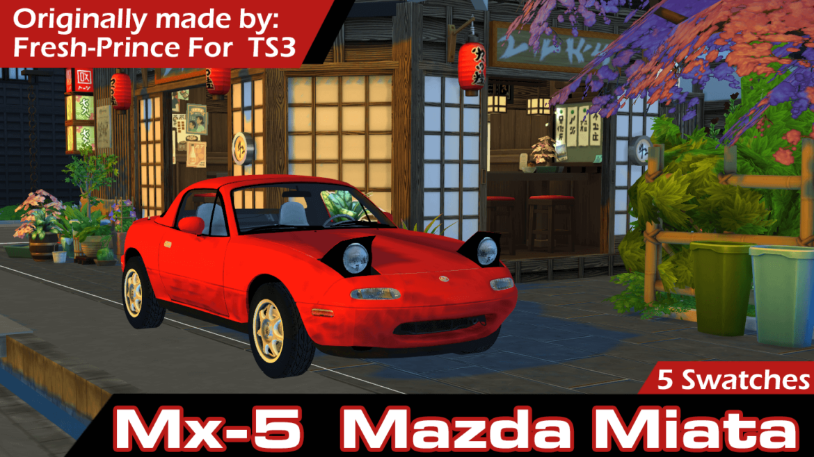 MX-5 Mazda Miata NA 1994 (Not Drivable)