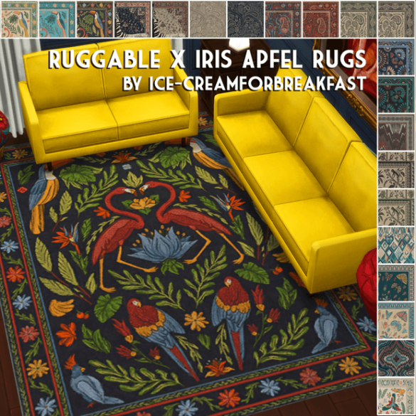 Ruggable x Iris Apfel Rugs