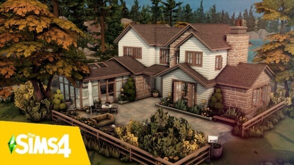 Cozy autumnal family house