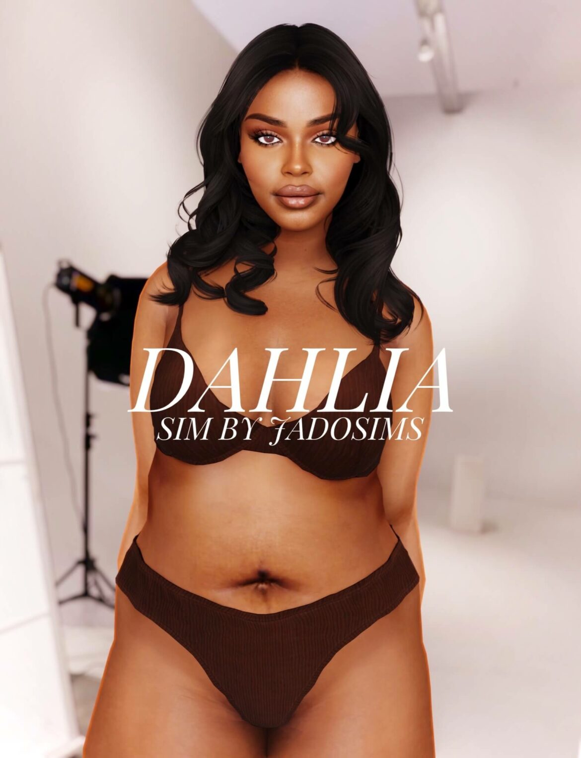 Dahlia Sim Tray Sims Love