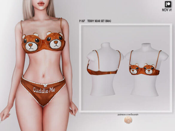 TEDDY BEAR SET P187 + P188