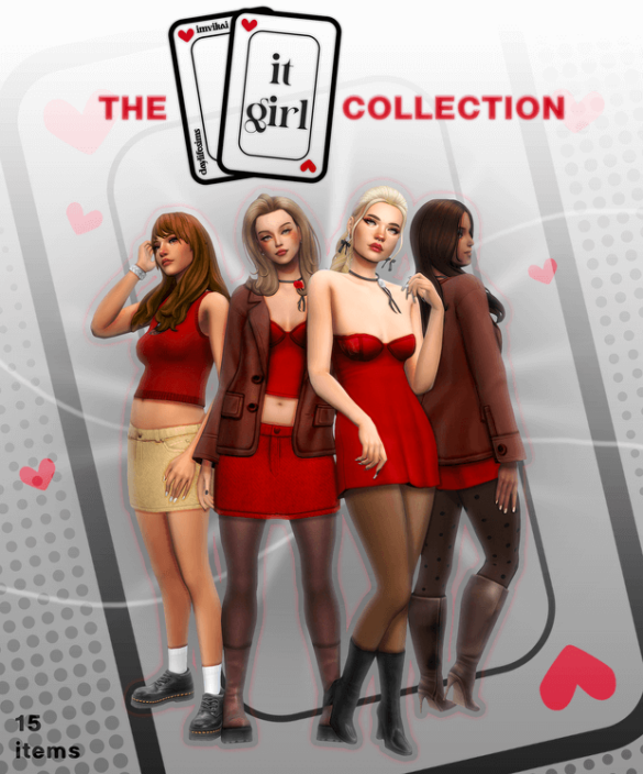 IT GIRL COLLECTION - IMVIKAI & DAYLIFESIMS COLLAB