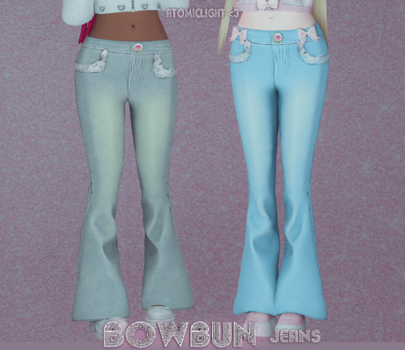 Bowbun Jeans