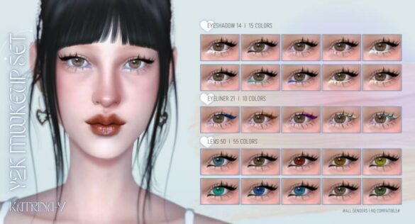 Y2K makeup set_Remake version