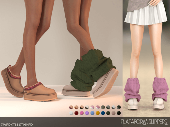 Plataform slippers