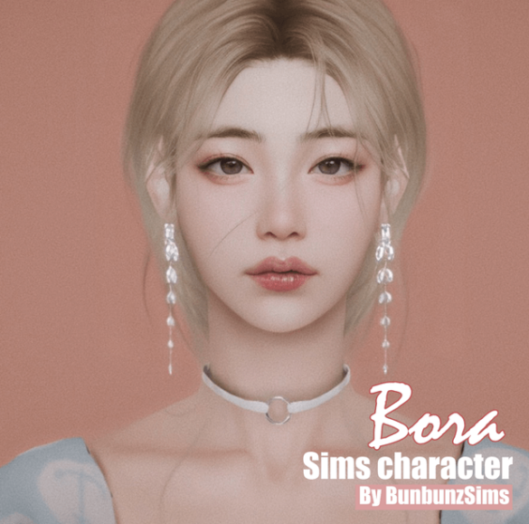 Korean female sims BORA
