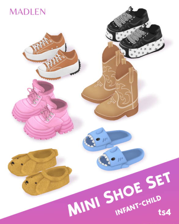 Mini Shoe Set