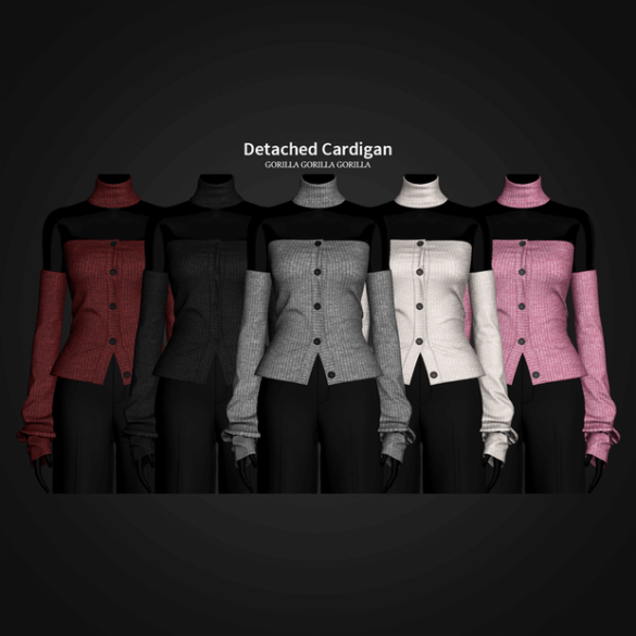 Detached Cardigan · North Star Earrings