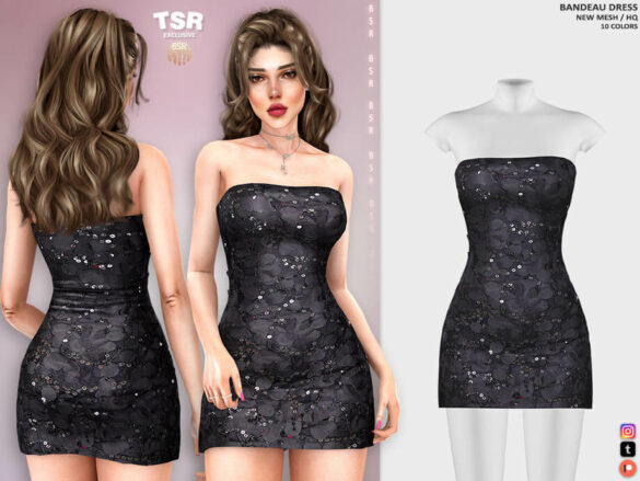 BANDEAU DRESS BD1381
