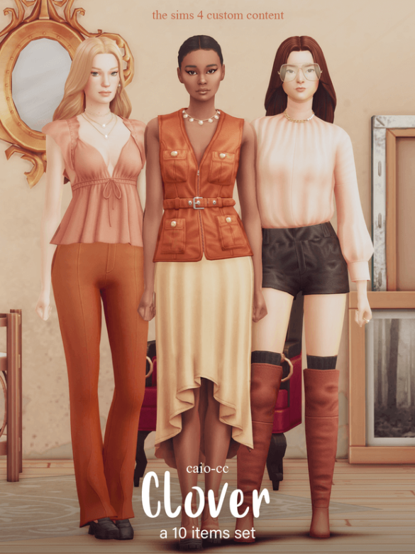 Clover A 10 items set
