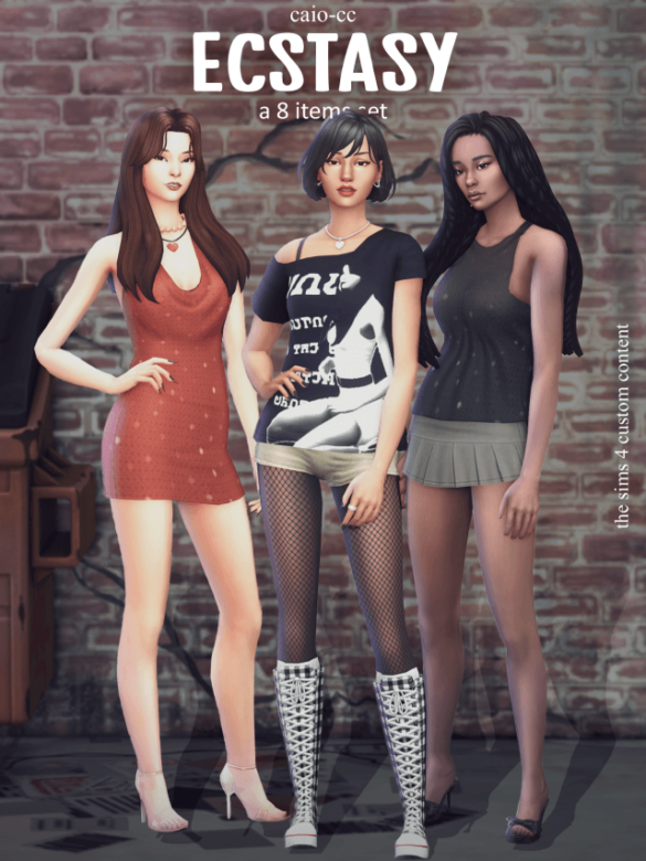 Ecstasy A 8 items set