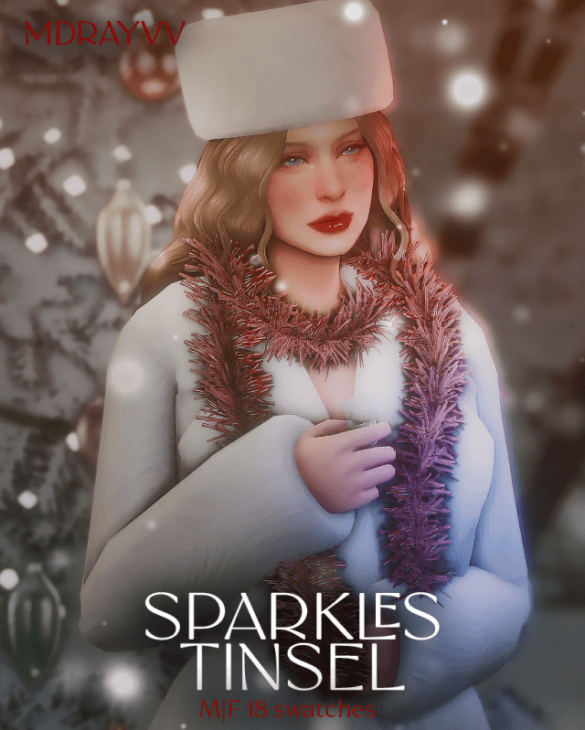 SPARKLES TINSEL NECKLACE