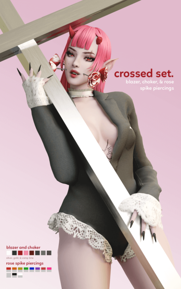 crossed set