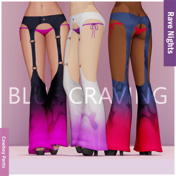 Rave Nights - Cowboy Pants
