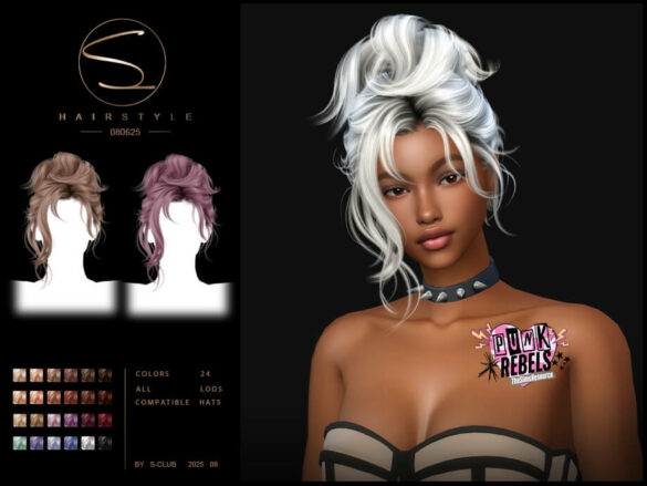S-Club_080625_ updo hairstyle