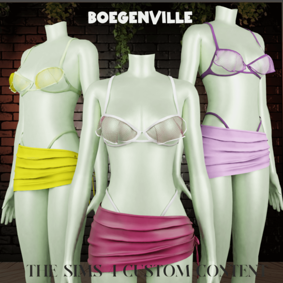 Lencería Rosa Lingerie Skirt