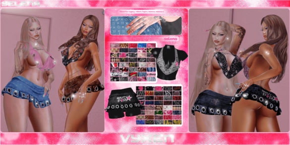 vyxen. selena set sample