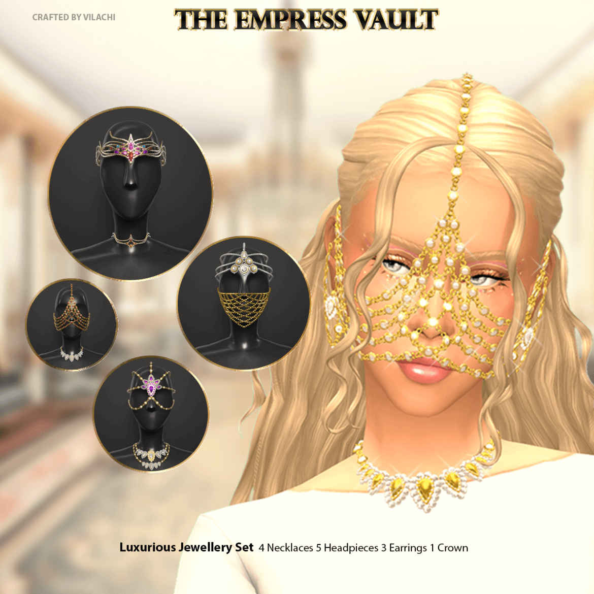Vilachi The Empress Vault Jewellery Set