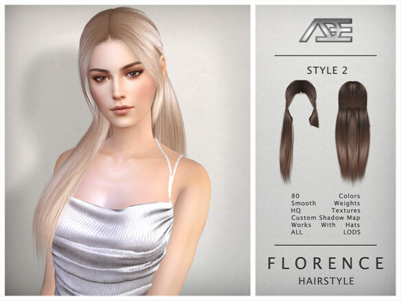Florence - Style 2 (Hairstyle)