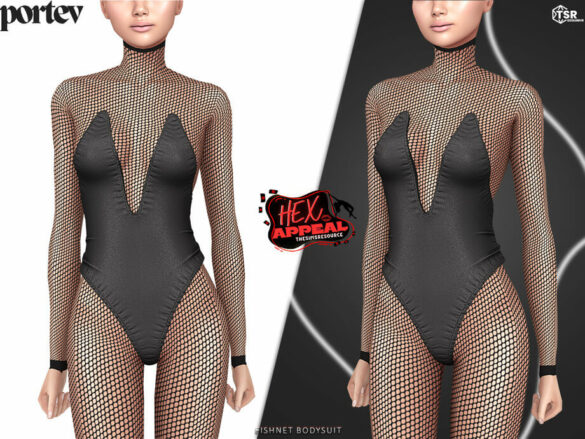 Fishnet bodysuit