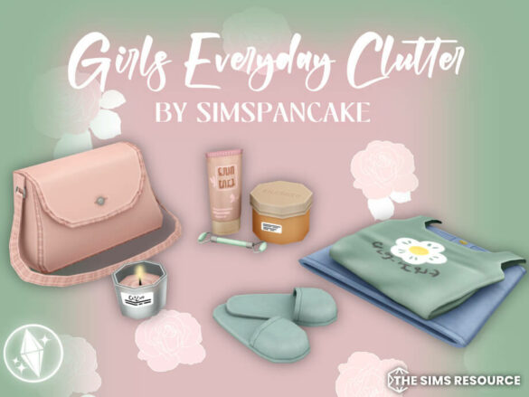 Girls Everyday Clutter (5 Items)