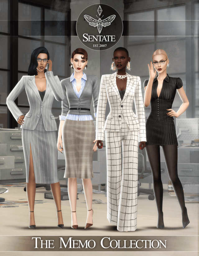 sentate the memo collection - Sims Love