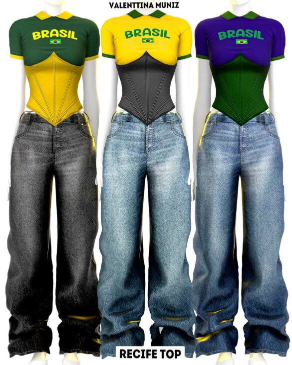 Recife Top Brasil com S collection