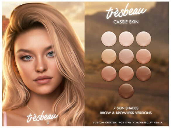 Tres Beau - Cassie Skin and Overlay