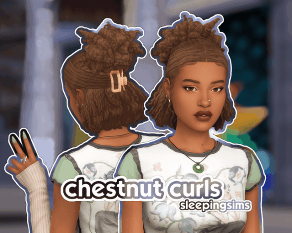 chestnut curls