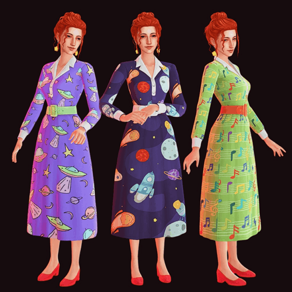 Ms. Frizzle Dress