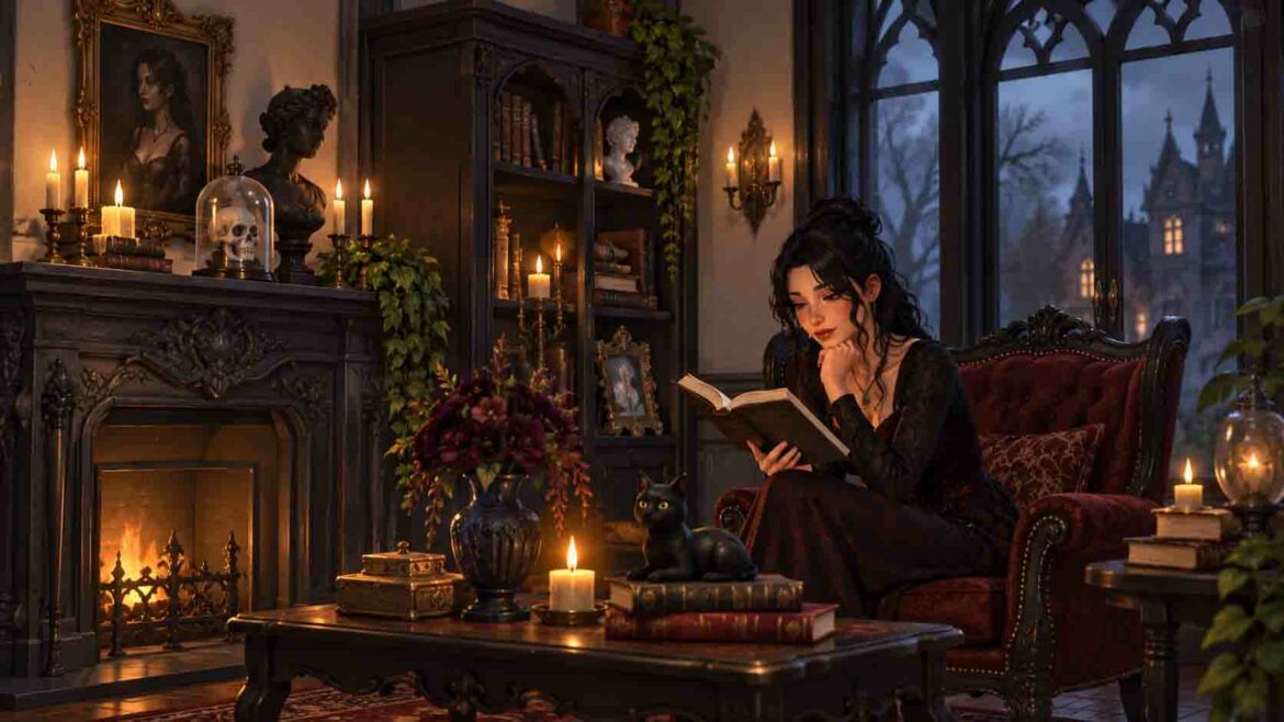 Sims 4 Gothic Build CC Review Haunted Decor and Dark Antiques