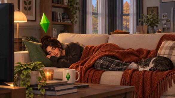 Sleep on the Couch Mod Review Realistic Drama in The Sims 4